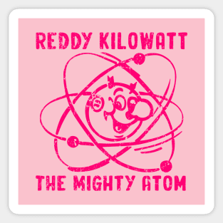 Reddy Kilowatt - The Mighty Atom Sticker
